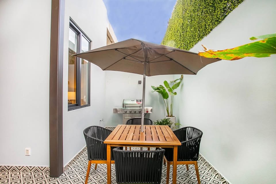 Terraza departamento Hábitat