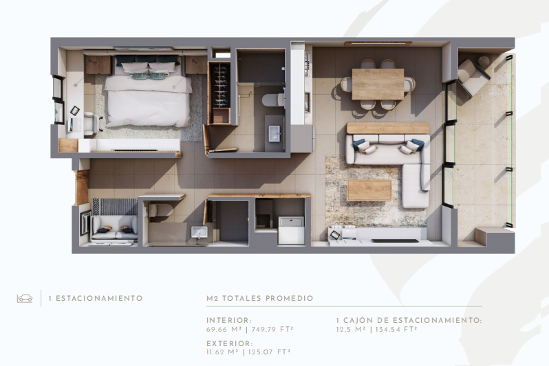 Plano del modelo Tipo 2 de Bálica
