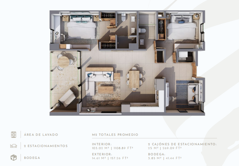 Plano del modelo Tipo 4 de Bálica