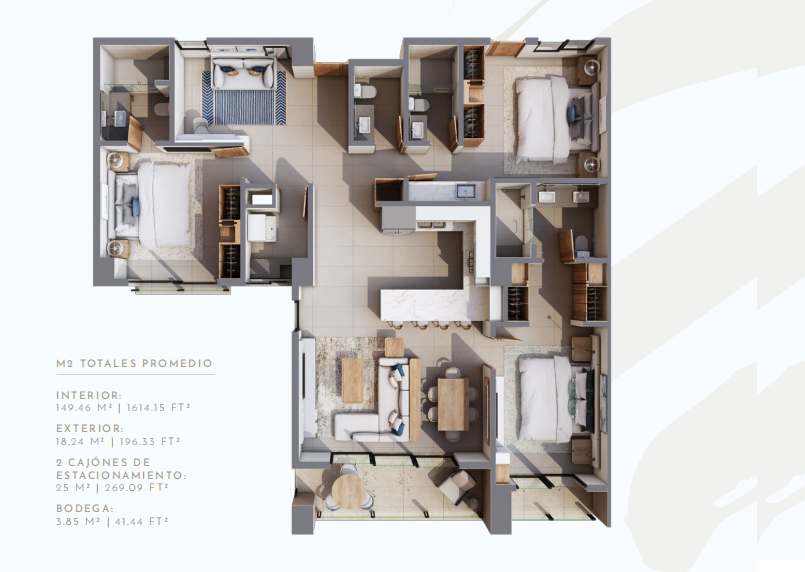 Plano del modelo Tipo 5 de Bálica